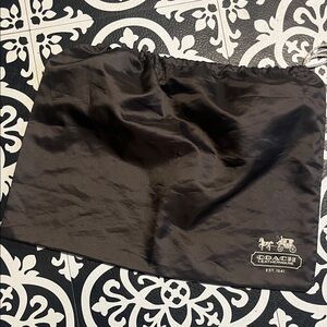 Coach brown Dust shoe Bag